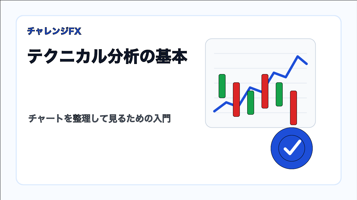 テクニカル分析で見る流れ・位置・撤退の3つの視点
